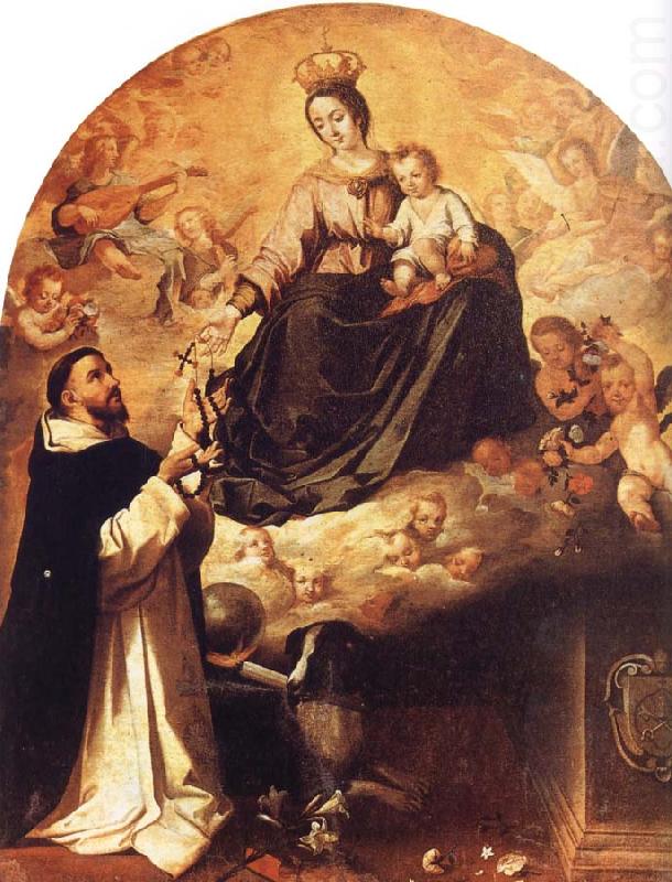 Bartolome Esteban Murillo Virgin Mary and the Santo Domingo china oil painting image